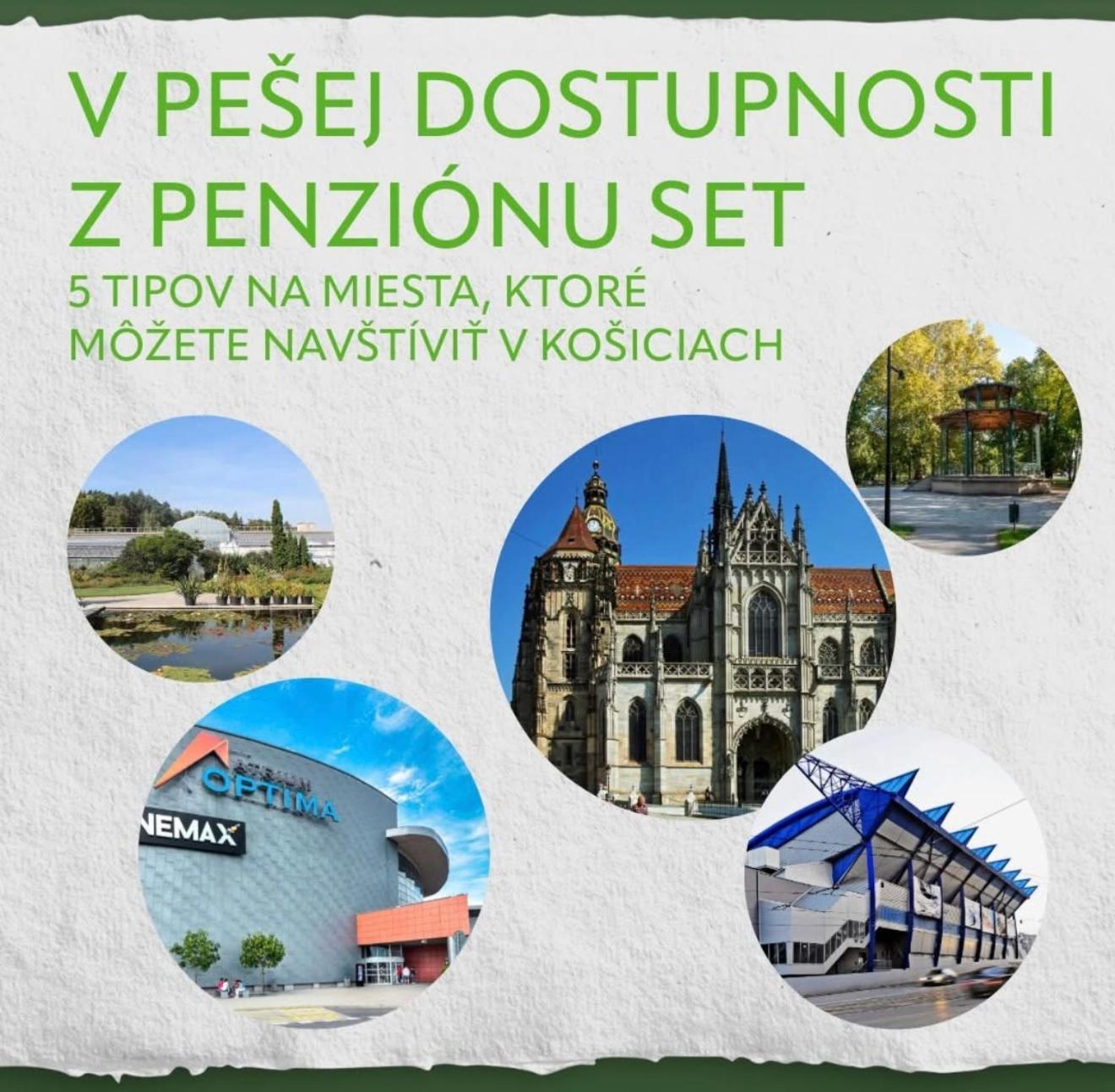 Penzion Set Кошице Екстериор снимка